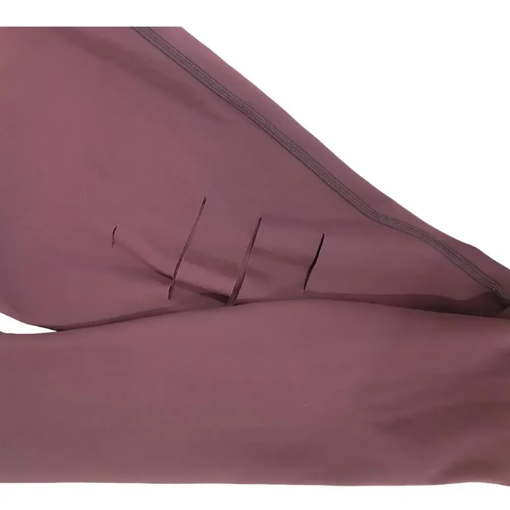 ALO High-Waist Ripped Warrior Laser Cutout Leggings in 